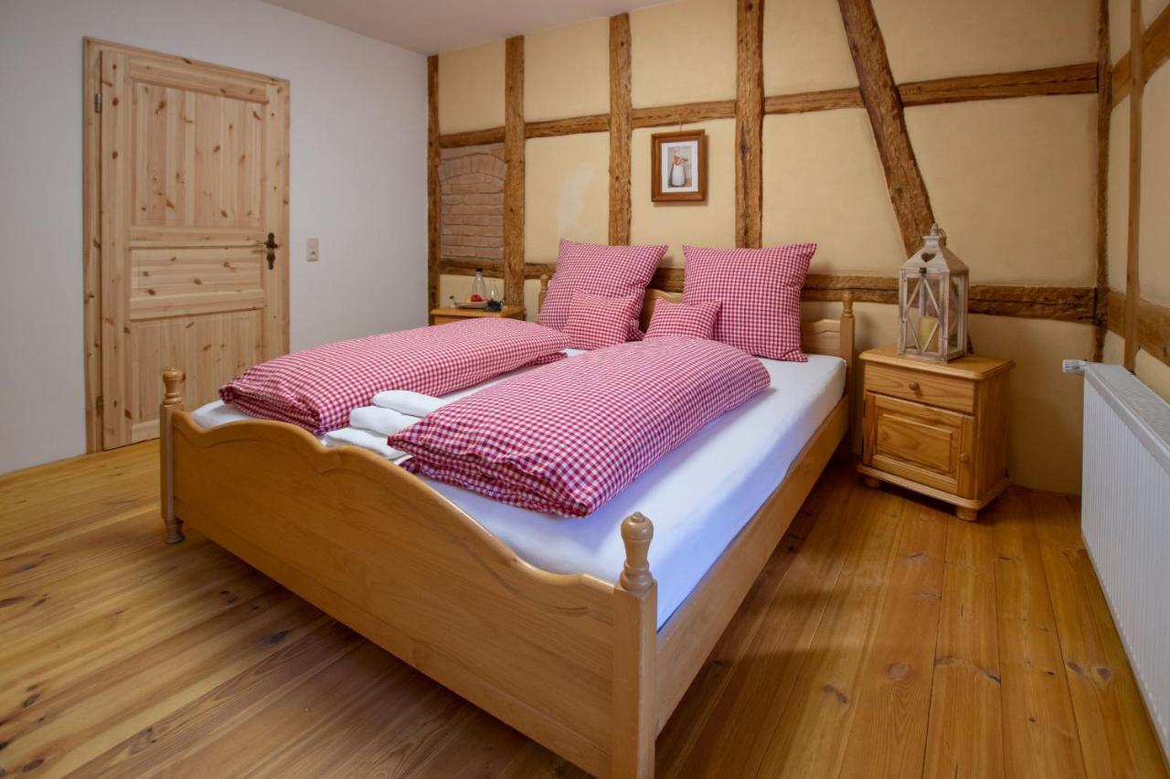 Naturhof-Papiermuehle 2 Bett-Zimmer Rosenrot Bollberg Ngoại thất bức ảnh