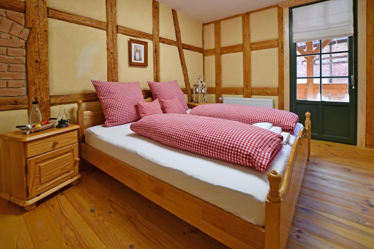 Naturhof-Papiermuehle 2 Bett-Zimmer Rosenrot Bollberg Ngoại thất bức ảnh